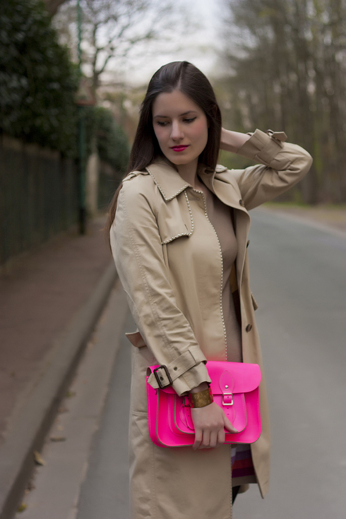 Le sac rose fluo